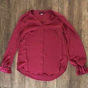 Tahari -XS- Red Blouse